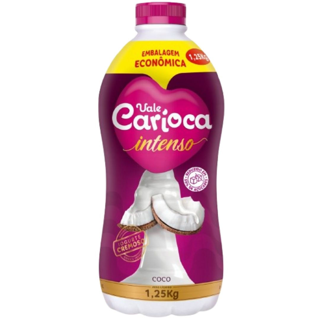 Iogurte Liquido Vale Carioca Coco Intenso 1,25L