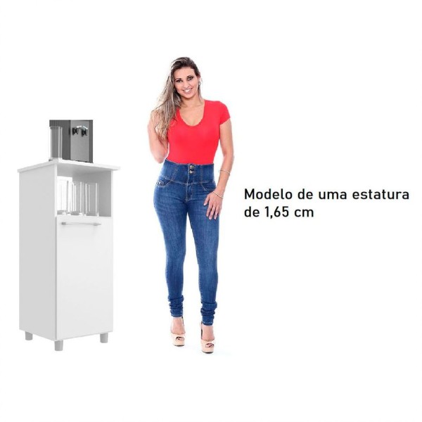 Encontraproduto.com.br - Armario Multiuso 1 Porta 531 J Carvalho