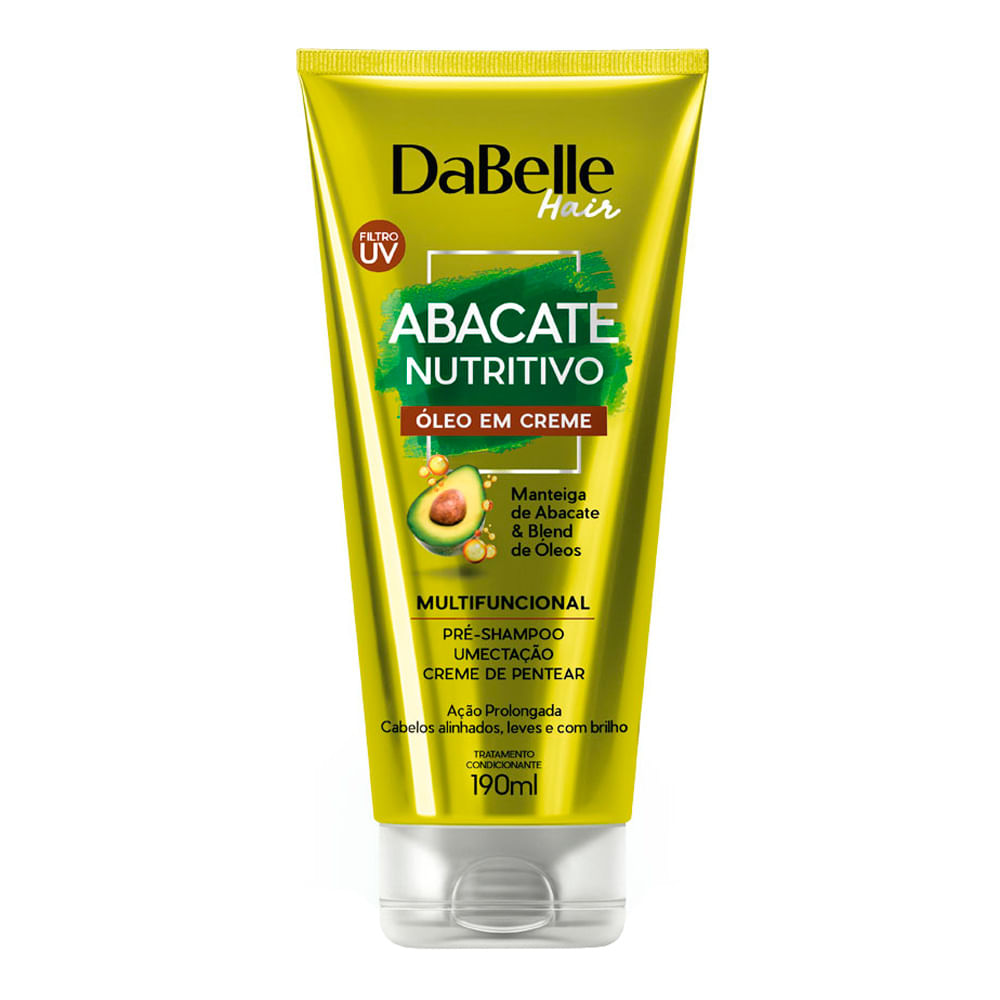 Encontraproduto.com.br - Oleo em Creme 190ml Abacate Nutritivo - DaBelle