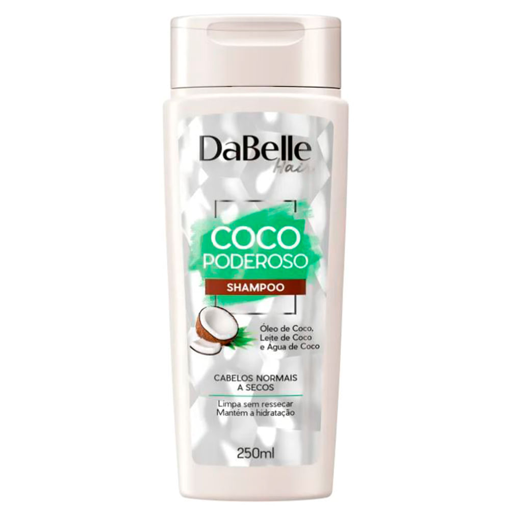 Encontraproduto.com.br - Shampoo Dabelle Hair Coco Poderoso 250ml
