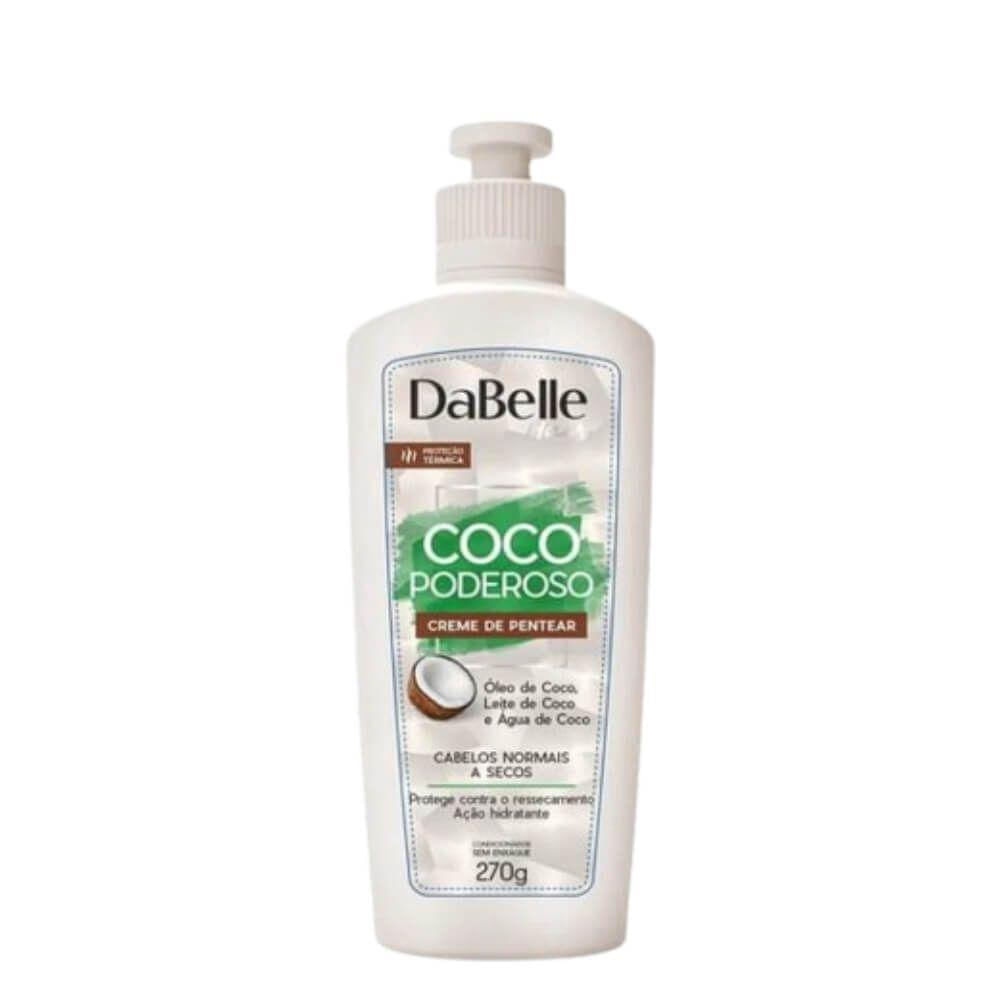 Encontraproduto.com.br - Creme de Pentear 270g Coco Poderoso - DaBelle