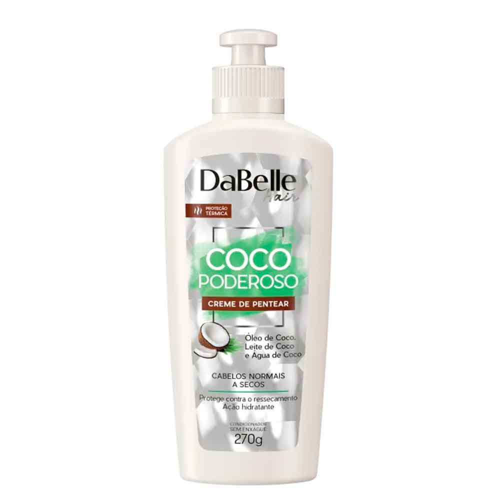 Encontraproduto.com.br - Creme de Pentear 270g Coco Poderoso - DaBelle