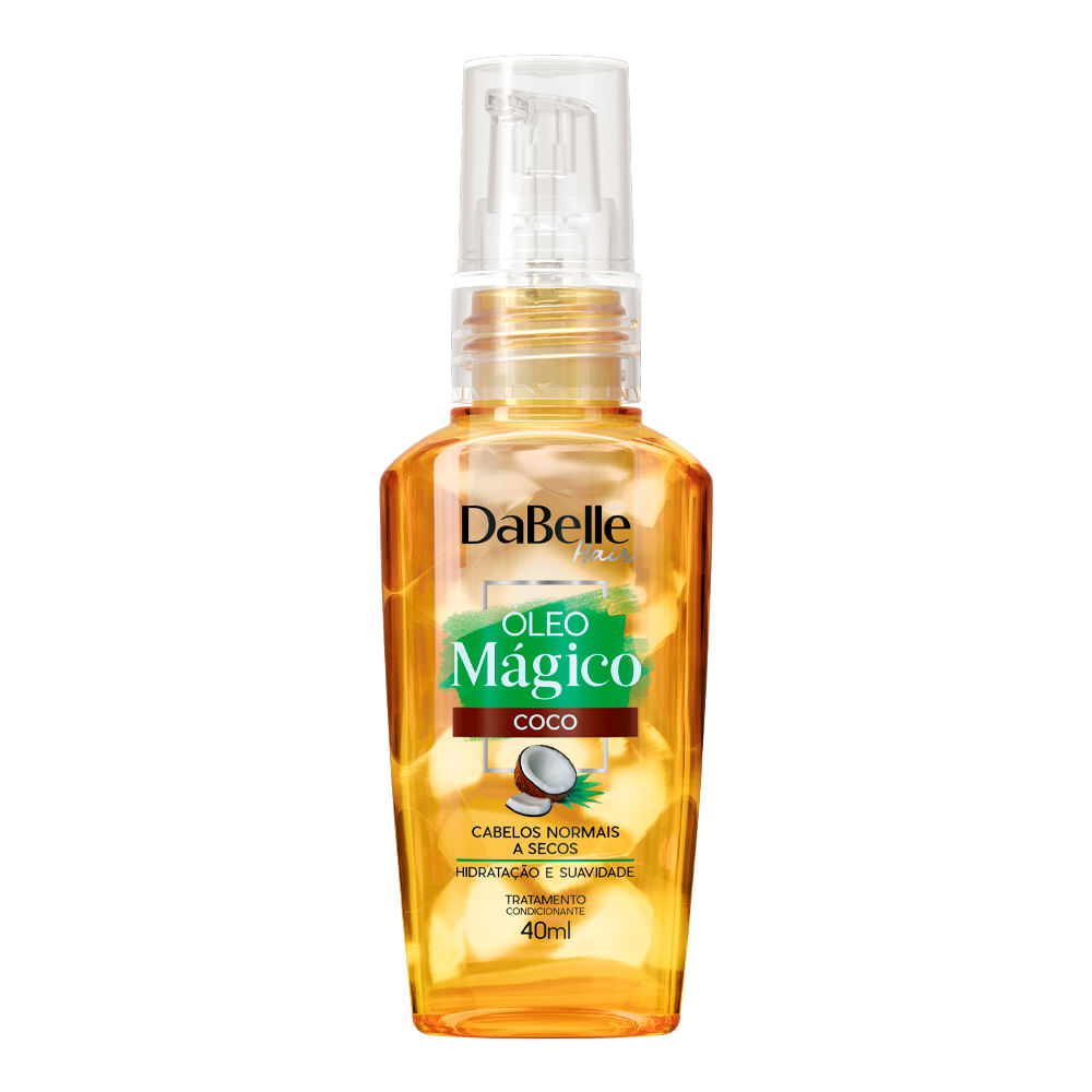 Encontraproduto.com.br - Oleo Magico 40ml Coco - DaBelle