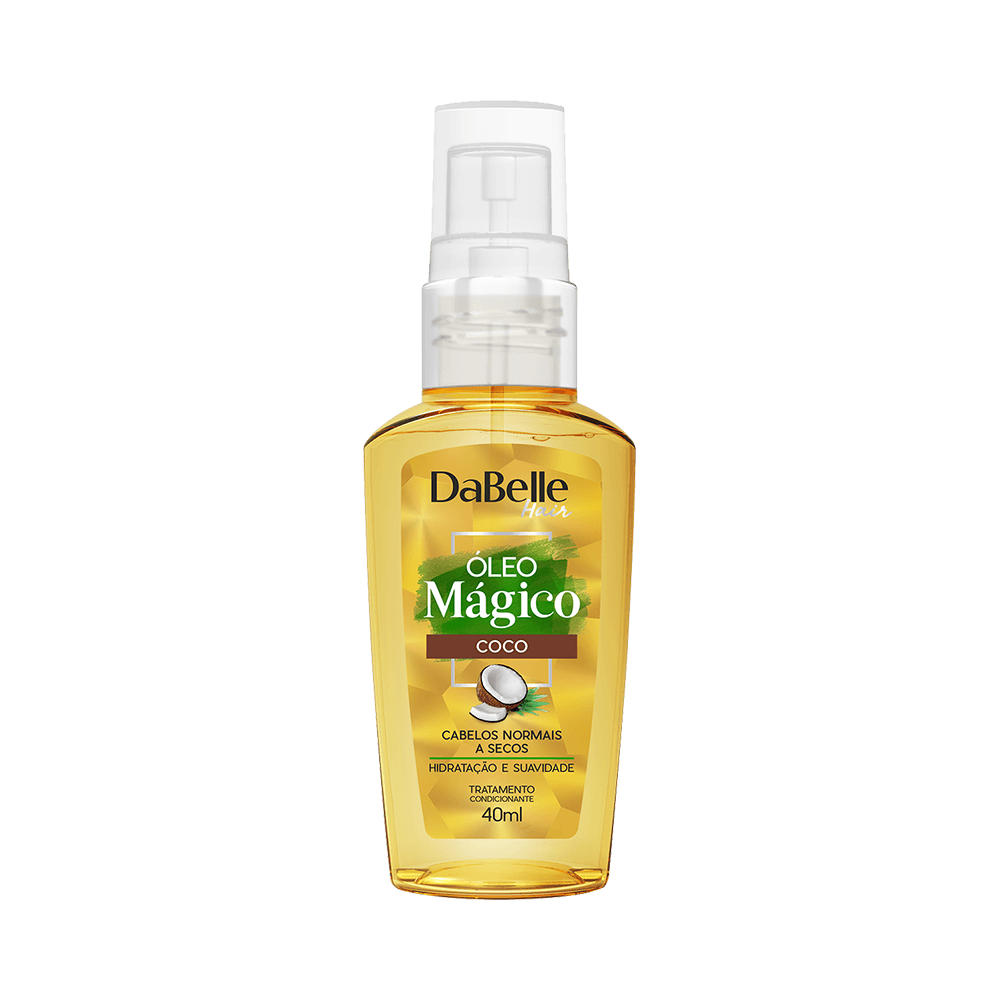 Encontraproduto.com.br - Oleo Magico 40ml Coco - DaBelle