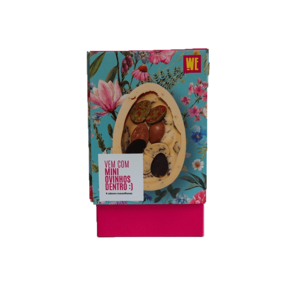 Encontraproduto.com.br - Ovo de Páscoa We Nutz Chocolate Branco Com Cookie 200g
