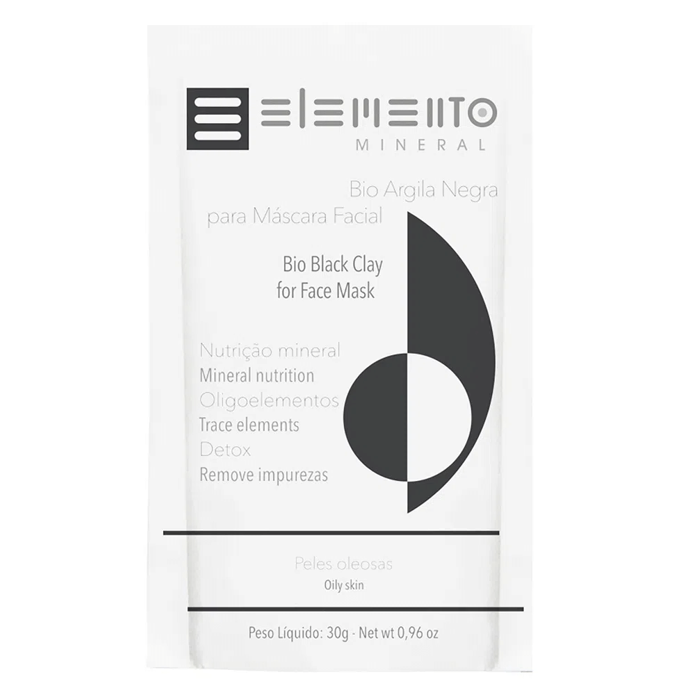 Encontraproduto.com.br - Máscara Facial Elemento Mineral Bio Argila Negra