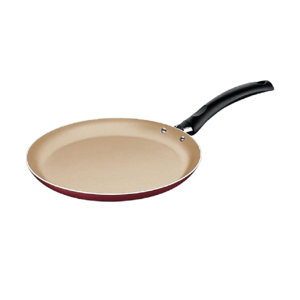 Encontraproduto.com.br - Tapioqueira Panquequeira Antiaderente 22 Preto com Creme - 353 - Luz Aluminio