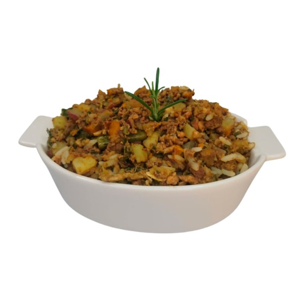 Comida Natural Suína com Ervas 400g - Natural Pets