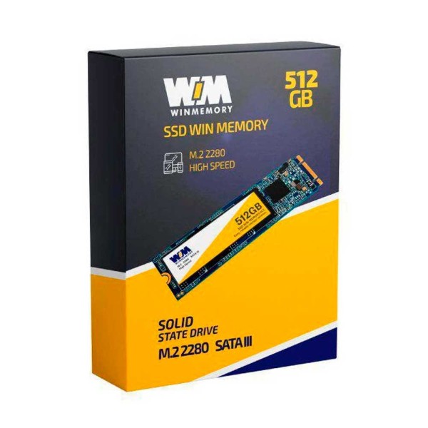 Encontraproduto.com.br - Ssd 2280 512 Gb Conexão M.2 Winmemory Azul
