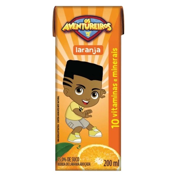 Suco de Laranja 200ml - Aventureiros
