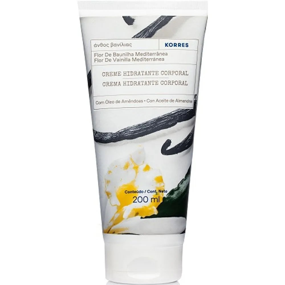 Encontraproduto.com.br - KORRES HID.CORPO 200 ML FLOR BAUNILHA