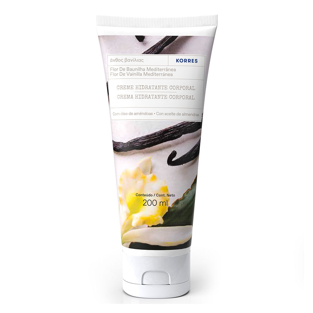Encontraproduto.com.br - KORRES HID.CORPO 200 ML FLOR BAUNILHA