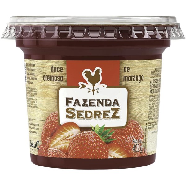 Encontraproduto.com.br - Doce Fazenda Sedrez Morango Pote com 400g