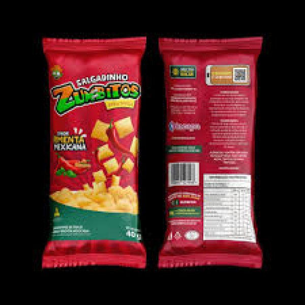 Salgadinho Zumbitos Pimenta Mexicana 40G