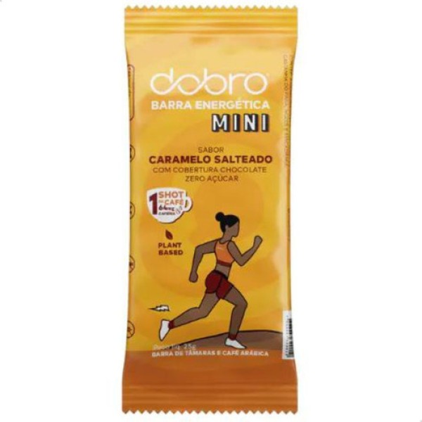 Barra Energética Mini Caramelo Salteado 25g - Dobro