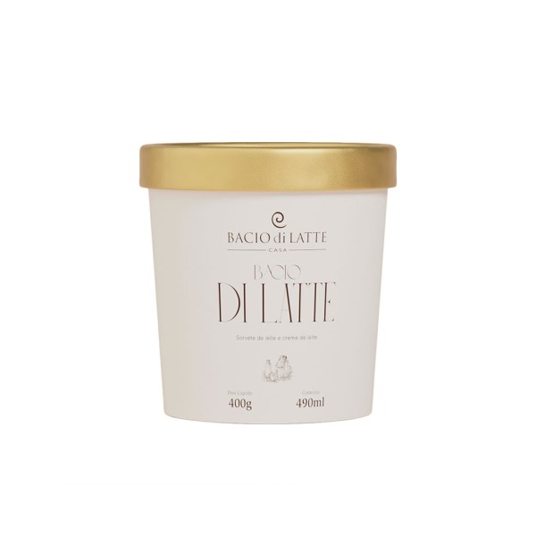 Encontraproduto.com.br - Sorvete Di Latte Bacio Di Latte 490ml