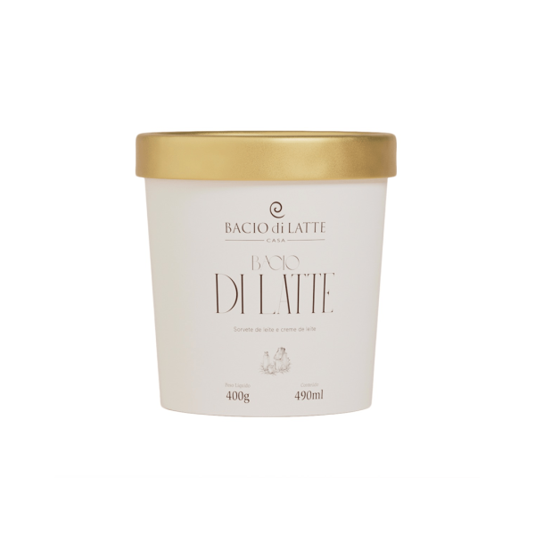 Encontraproduto.com.br - Sorvete Di Latte Bacio Di Latte 490ml