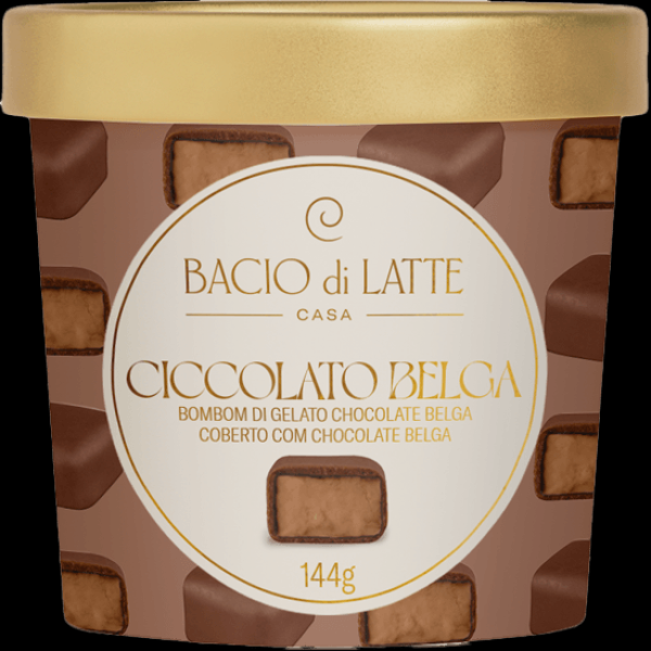 Encontraproduto.com.br - Bombons Bacio Di Latte Chocolate Belga 144g