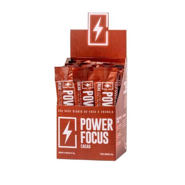 Encontraproduto.com.br - Display Power Focus Cacau 14x10g