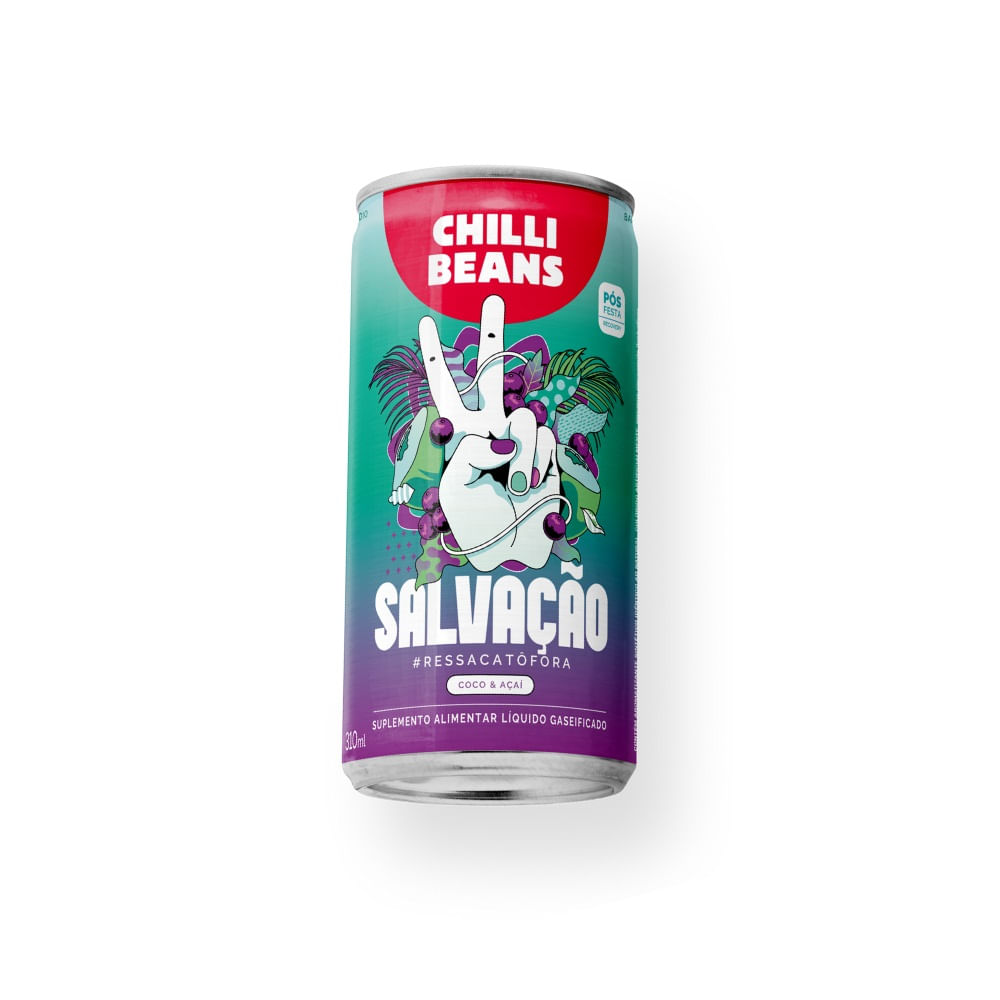 Encontraproduto.com.br - Suplemento Alimentar Chilli Beans Salvação Coco Açaí 340ml Lata