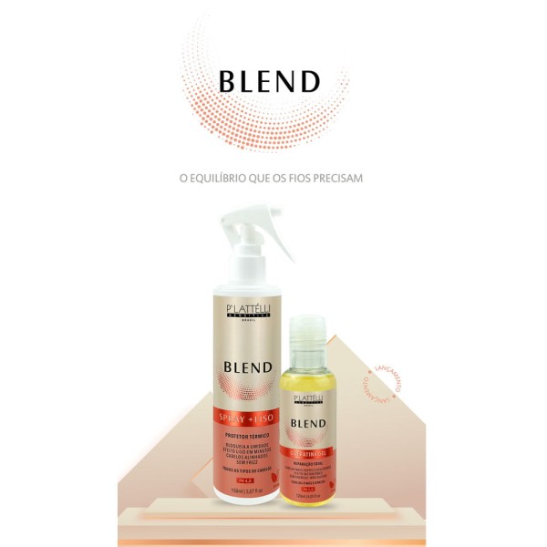 Encontraproduto.com.br - Plattélli Sensitive Blend Protetor Térmico +Liso Spray 150ml