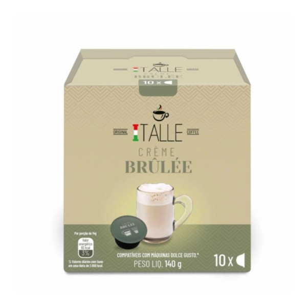 Capsula Creme Brulee Italle 140g