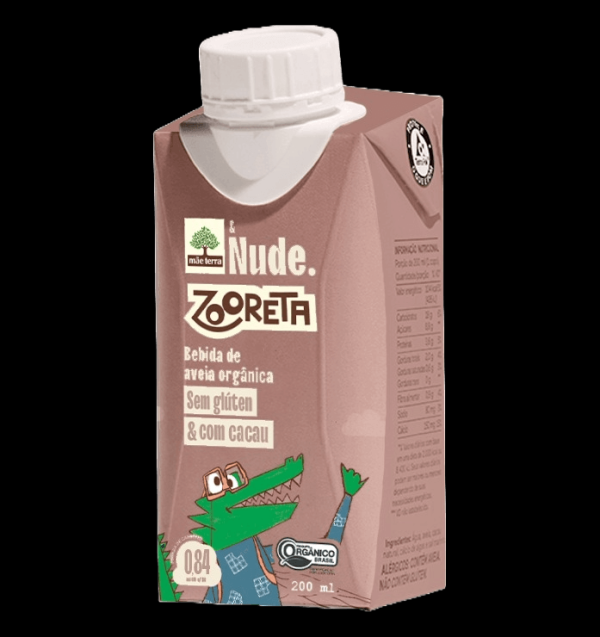 Encontraproduto.com.br - Bebida Aveia Zoo Nude Chocolate 200ml