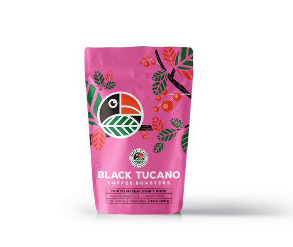 Encontraproduto.com.br - Cafe Black Tucano Torrado em Graos Fruity Coffe 250g