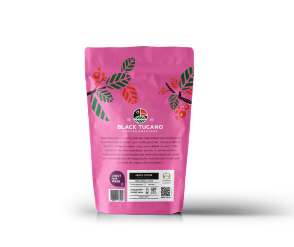 Encontraproduto.com.br - Cafe Black Tucano Torrado em Graos Fruity Coffe 250g