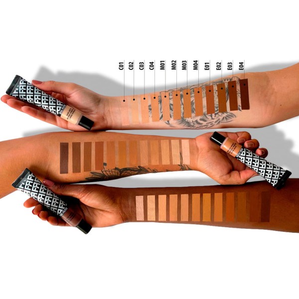 Encontraproduto.com.br - Base Matte Real Filter C-02 Fran By Franciny Ehlke 30g