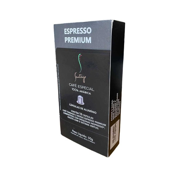 Encontraproduto.com.br - Café Santiago em cápsulas 10 unidades