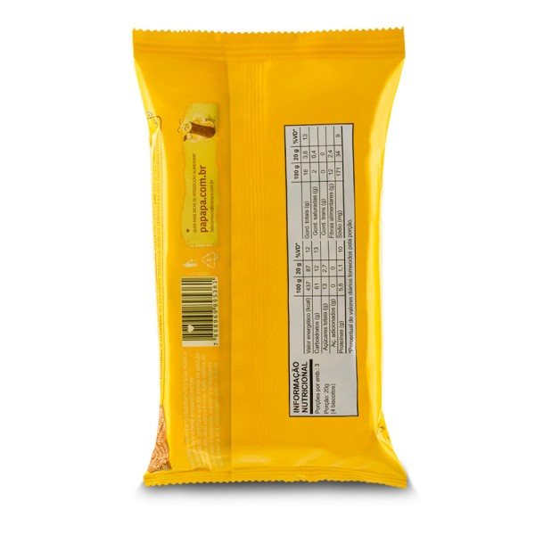 Encontraproduto.com.br - Biscoito Infantil Biscotti com Banana e Cacau Papapá 60g