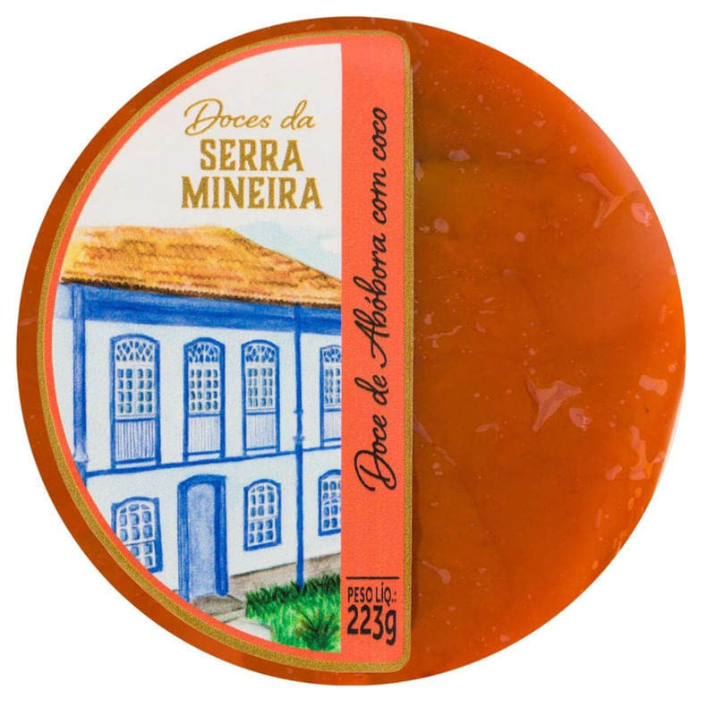 Encontraproduto.com.br - Doce de Abóbora Serra Mineira Com Coco 223g