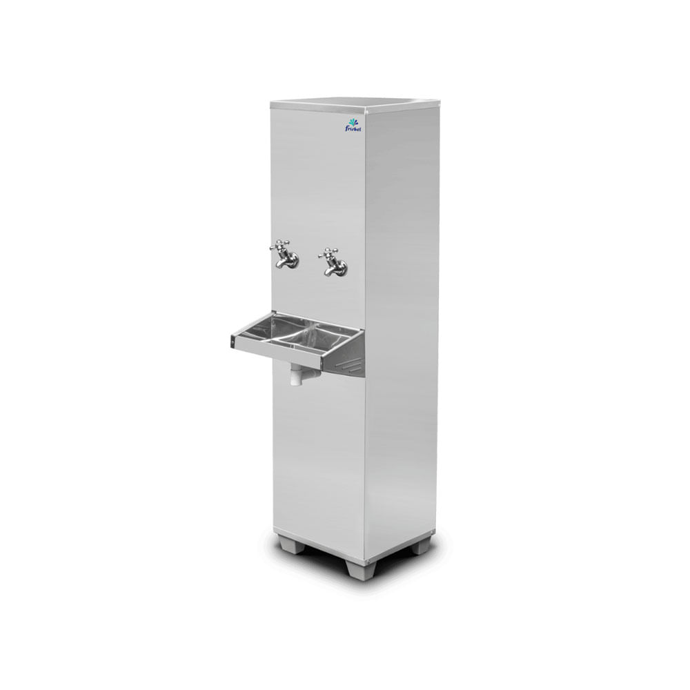 Encontraproduto.com.br - Bebedouro Frisbel 25 Litros Coluna Inox RA025 – 127 Volts