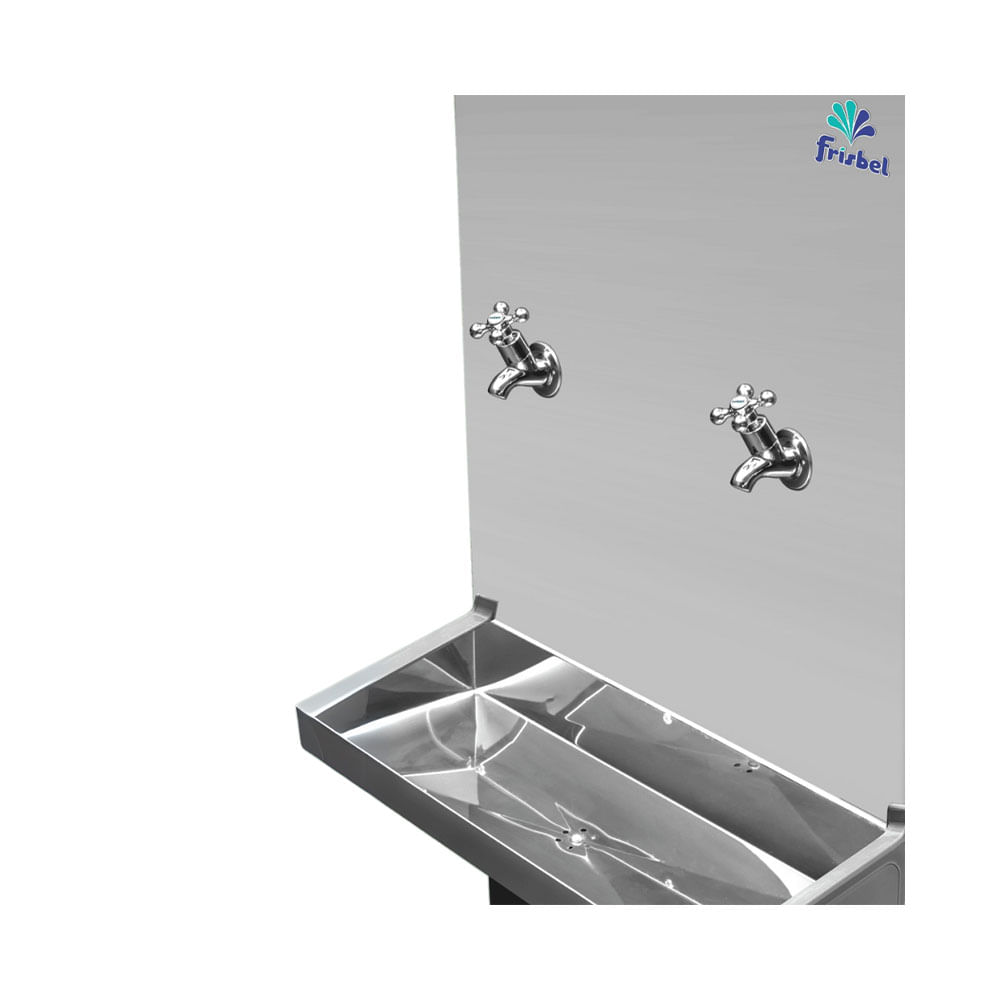 Encontraproduto.com.br - Bebedouro Frisbel 25 Litros Coluna Inox RA025 – 127 Volts