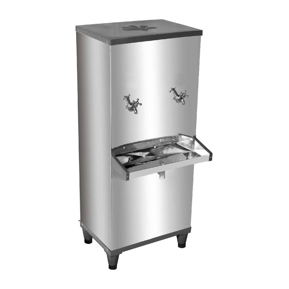 Encontraproduto.com.br - Bebedouro Frisbel 50 Litros Coluna Inox RA05– 220 Volts