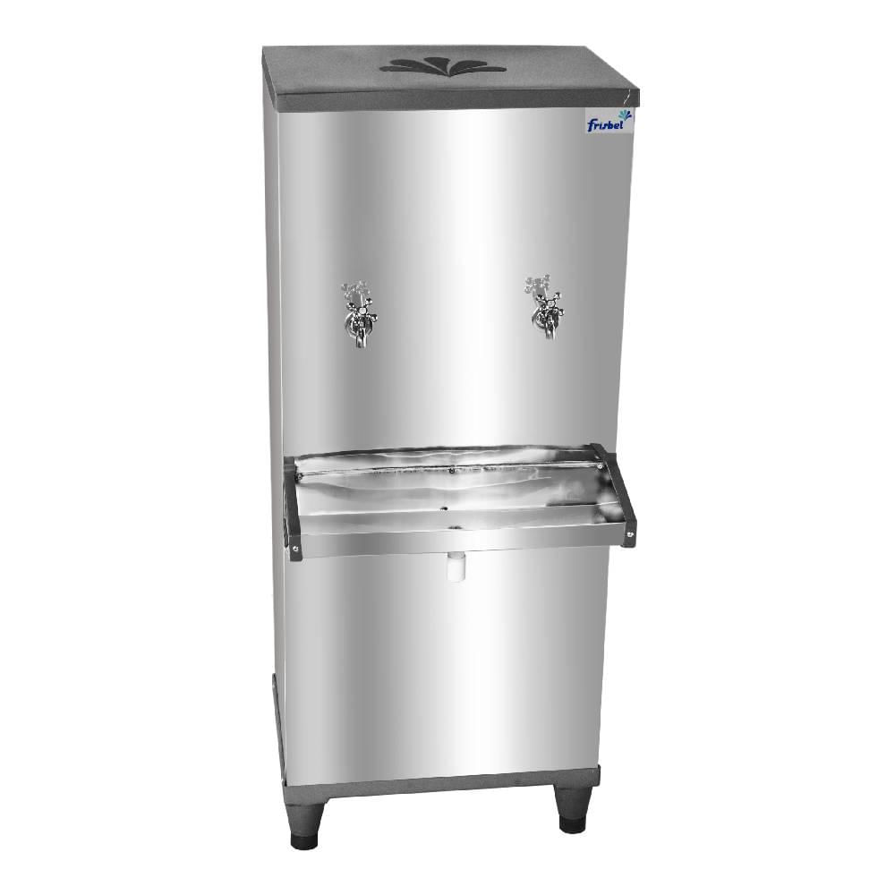 Encontraproduto.com.br - Bebedouro Frisbel 50 Litros Coluna Inox RA05– 220 Volts