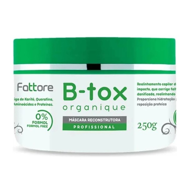 Máscara Fattore Btox Organique - 250g