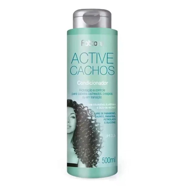 Condicionador Fattore Cachos Active - 500ml