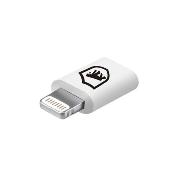 Adaptador Micro USB para Lightning - Branco - Gshield