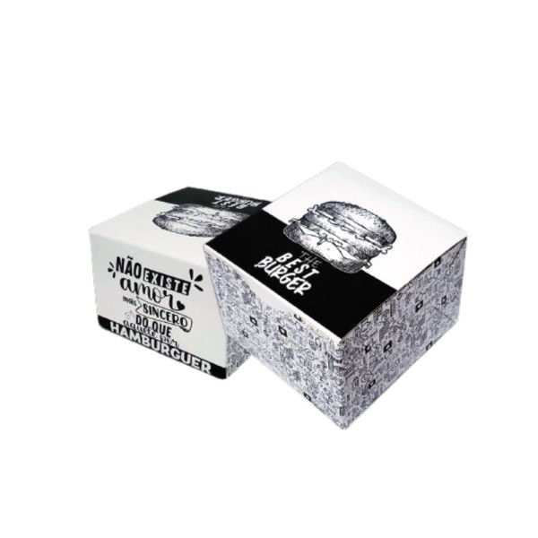 Encontraproduto.com.br - SALVI CX P/HAMBURGUER 11X11X8 BR C/50