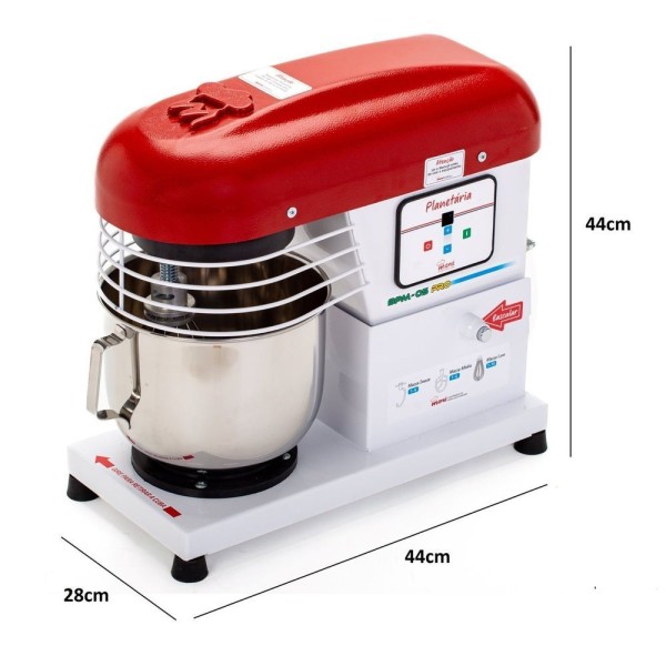 Encontraproduto.com.br - Batedeira Planetária 5L Profissional Motor 1000W Maná