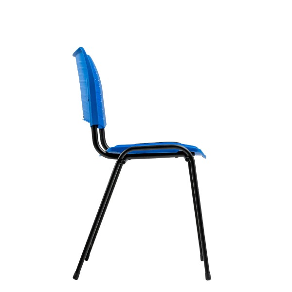 Encontraproduto.com.br - Cadeira Fit Com Assento E Encosto Em Polipropileno Azul