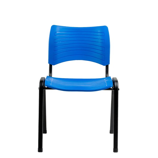 Encontraproduto.com.br - Cadeira Fit Com Assento E Encosto Em Polipropileno Azul