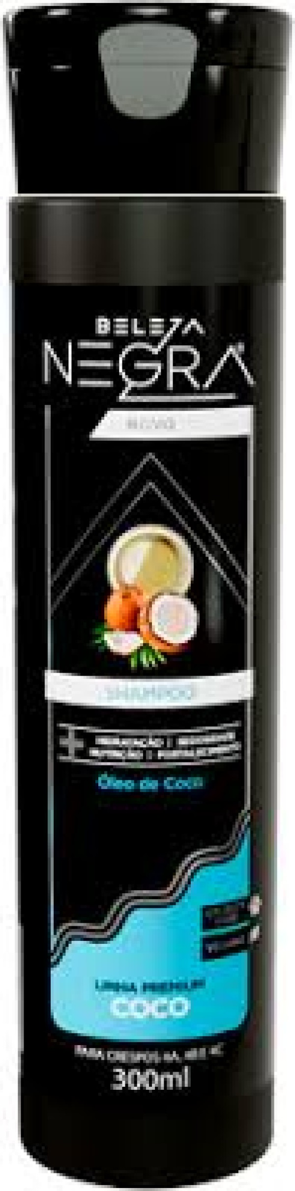 Condicionador Beleza Negra Crespos e Cacheados Premium Coco 300ml