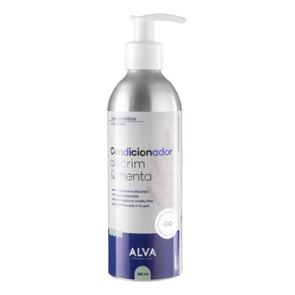 condicionador vegano alecrim & menta - cabelos mistos e oleosos 250ml