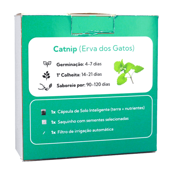 Encontraproduto.com.br - Refil para Horta Inteligente Catnip Brota Company