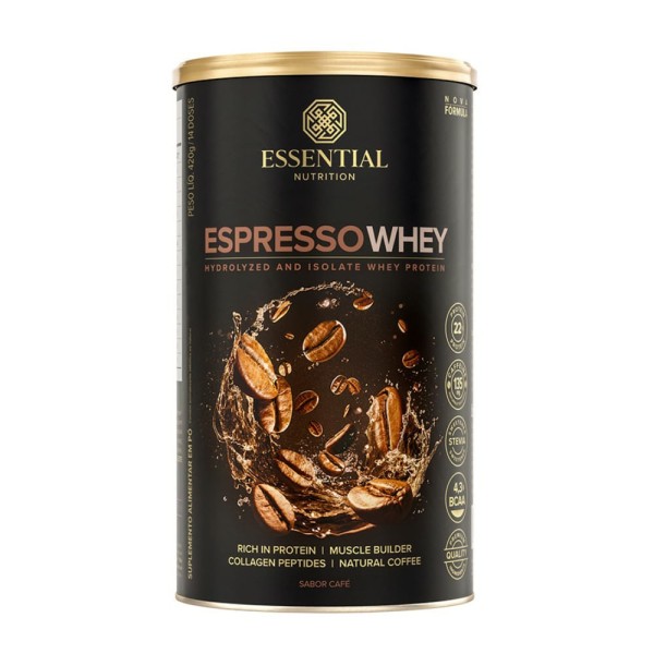 Encontraproduto.com.br - Espresso Whey Essential Nutrition 420g