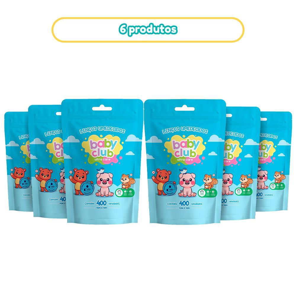 06 Refis De Balde Com 400 Fls - Total 2400 Fls Baby Club