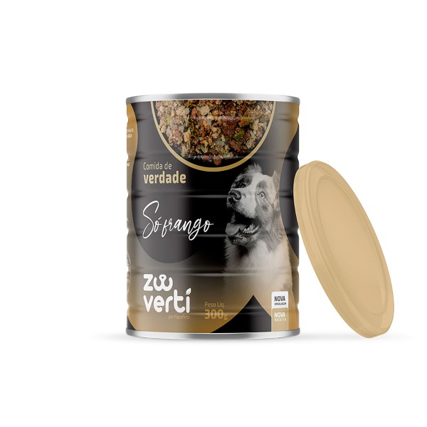 Encontraproduto.com.br - Ração úmida Papapets para Cães Frango Lata